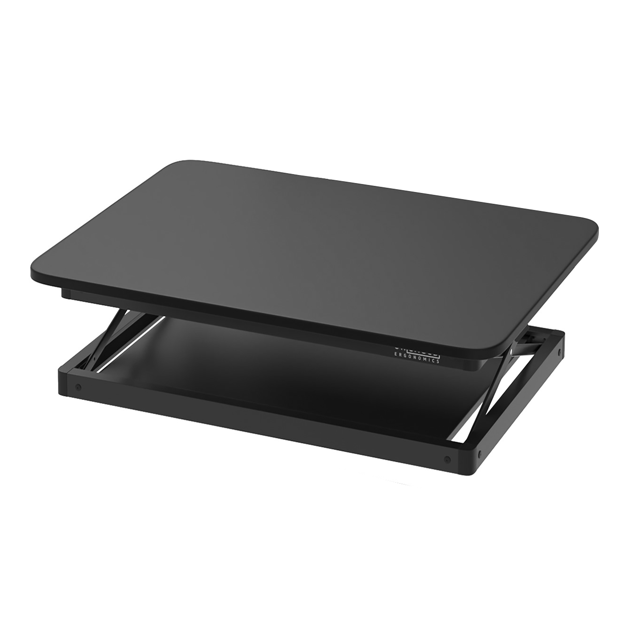 Uncaged Ergonomics, CHANGEdesk Mini Standing Desk Converter, Black, Width 19.5 in, Height 14 in, Depth 27.5 in, Model# CDMM-b